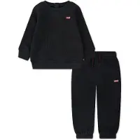 Levi's Kids Levis Kids Sweatshirt "LVN HOODIE & JOGGER SET", 2 und Sweatpants/ Jogginganzug aus softem Baumwollmix