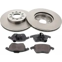 MAPCO Bremsensatz, Scheibenbremse 47830 Vorderachse belüftet 288mm 25mm für AUDI VAG VW