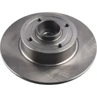Blue Print Bremsscheibe adn143139 Hinterachse voll 240mm für RENAULT DACIA