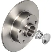 Delphi Bremsscheibe bg9137rs 260mm 8mm für RENAULT