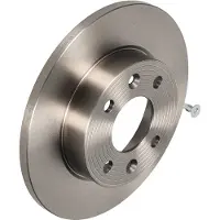 Bosch Bremsscheibe 0986478105 voll 238mm 12mm für DACIA RENAULT