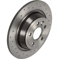 Brembo Bremsscheibe 08a5401x Gelocht 302mm 11mm für FORD (CHANGAN) LAND ROVER