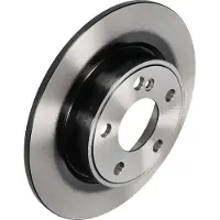 TRW Bremsscheibe DF6376 hinten, voll, 1 Stück