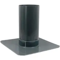 Fleck Flachdach-Unterteil DN 200 Spezial-Hart-PVC