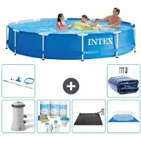 Intex Frame Pool Rund - 366x76 cm - 7-teilig S20477
