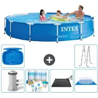 Intex Frame Pool Rund - 366x76 cm - 7-teilig S21030