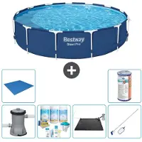 Bestway Steel Pro Rund - 396x84 cm - 7-teilig S22109