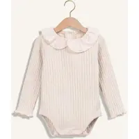 Play Up Baby Strampler Rib Body - Gebroken Wit - Größe 74