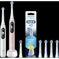 Oral-B iO Series 6N Doppelpack Weiß + Rosa Vorteilspack