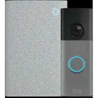 Ring Akku-Videotürklingel 2. Generation Silber + Chime
