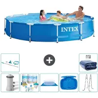 Intex Frame Pool Rund - 366x76 cm - 8-teilig S20485