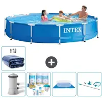 Intex Frame Pool Rund - 366x76 cm - 6-teilig S20481