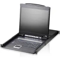 Aten CL1308N GB 8-Port 48,26cm 19Zoll LCD KVM Switch USB - PS2 VGA UK 14016857