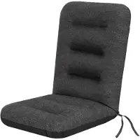 Stanis³aw Jurga Gartenstuhl-Auflage 123×48 cm – Polsterauflage mit Kopfstütze, wasserabweisend, mit Gummiband & Bändern | PillowPrim