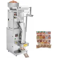 Vevor Pulververpackungsfüllmaschine Vollautomatische Abfüllmaschine 10-500g, Intelligentes Wiegen Abfüllen & Abpacken, Edelstahl, Bodenaufstellung, Ideal für Nüsse Samen Tee Kaffeebohnen Gewürze Mehl