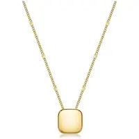 Brosway - Minimalist gold-plated necklace for women Muse BUE02