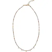 Alisia - Beaded necklace with tourmaline and pearls AL4656.01.000