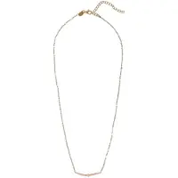 Alisia - Matching gold-plated necklace with synthetic pearls AL5162.01.000