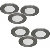 Malmbergs 6x LED Möbeleinbauleuchten dimmbar 57 mm ultra-slim – MD-305