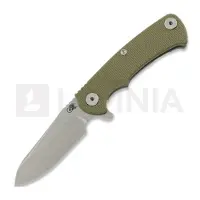 Hinderer Project X Magnacut Sheepsfoot Working Finish/Stonewash OD Green G-10 Taschenmesser