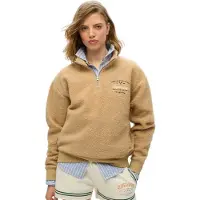 Superdry Country Club Fleece Halbreißverschluss-sweatshirt