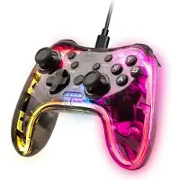 Mars Gaming Manette De Jeu Filaire Mgp-C RGB (Transparent)