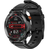 IMIKI Smartwatch D2 + C1 Uhrenrahmen Schwarz