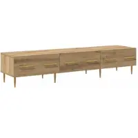 Helloshop26 - Modernes rechteckiges TV-Möbel 150 x 36 x 30 cm mit praktischem Stauraum zeitgenössischem Stil handgefertigt aus 02_0052770