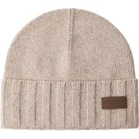 Hackett für Herren. HM0400107 Kaschmirmütze Beige (OSFA), Lässig, Cachemir