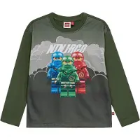 Lego Wear kidswear LWTAJ 611 - T-shirt Long Sleeve dark green (8029) 104