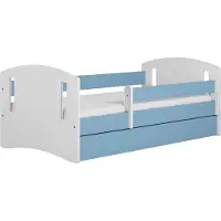 RAUMHIRSCH FURNITURE raumhirsch KINDERBETT CLASSIC II mit Schublade ohne Matratze Blau 90/65/184