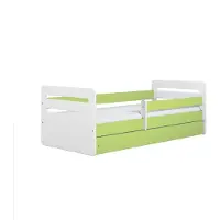 RAUMHIRSCH FURNITURE raumhirsch Kinderbett Jugendbett Tomi 70x140, 80x160, 80x180 cm - Komplettset mit Schublade & Rausfallschutz