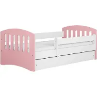 RAUMHIRSCH FURNITURE raumhirsch KINDERBETT CLASSIC mit Schublade ohne Matratze Hellrosa 90/65/184