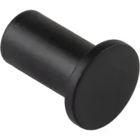 Technik Team Mantelhaken Erato Ø 22 mm Tiefe 29 mm Messing Schwarz Matt