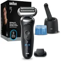 Braun N7200cce Series 7 Elektrorasierer mit 4-in-1-Reinigungsstation