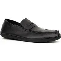 Sergio Moretti Herren Mokassins SM6022-S236-1BLK Farbe: Schwarz Größe: 42