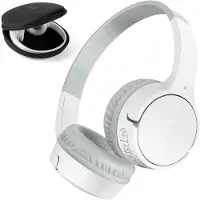 Belkin Kinderkopfhörer mit integriertem Mikrofon und lustigen Aufklebern,30 Std. Wiedergabe – Over-Ear-Kopfhörer für Unterricht, Ferien, iPhone, iPad, Galaxy