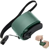 Dopwii Handkurbel USB Notladegerät, tragbar, Outdoor, Smartphone, Notfall Stromversorgung