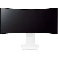 LG - UltraGear 34GS95QE-W 34 Zoll 1440p Curved Gaming Monitor