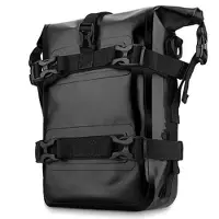 Markenlos Motorbumper Tasche 8L, Motorseitentasche, vollständig wasserdichte Motorradtasche, kann als Umhängetasche verwendet werden