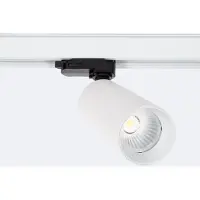 LEDKIA LED Strahler 3-Phasenstromschiene 18W CCT Wählbar Misoh 2700K - 4000K - 6000K 38º Schwarz / Weiß CCT