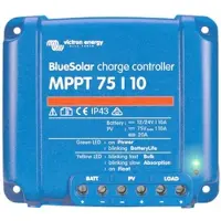 Victron Energy Victron Solar Laderegler | Blue Solar | MPPT 75/10 | 12/24V 10A | 0 % MwSt. (gem. § 12 Abs. 3 UStG)