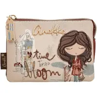 Anekke Schlüsselmäppchen Tulip 3 Compartment Purse Multicolor beige
