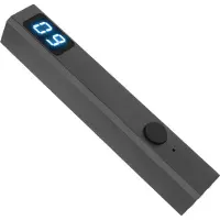 Novzep tragbare UV LED Nagellampe, mini, wiederaufladbar, mit LCD, schwarz