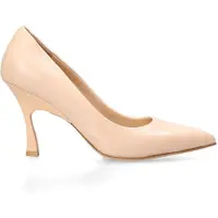 Marc Ellis Damen-Dekolleté-Schuhe, Modell Lunaria Prime, aus echtem Leder, mit skulptiertem Absatz, in puderrosa