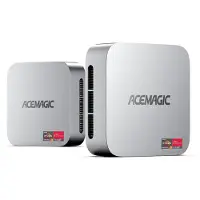 AceMagic K1 Mini PC,AMD Ryzen R2544(Übertrifft 3500U),8GB DDR4 256GB SSD,Mini Computer mit Windows 11 Pro,RJ45,WiFi 5