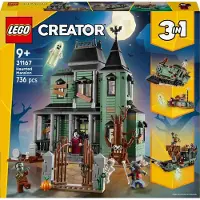LEGO Creator 3W1 31167 Spukvilla-3 Modelle, 5 Minifiguren Klocki