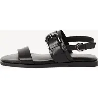Tamaris Damen Sandalen Schwarz mit Schnallen