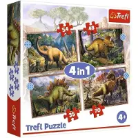 Trefl 34383, 70 Stück(e), Dinosaurier, 4 Jahr(e)