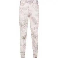 Philipp Plein Tulle Leggings Butterfly Tattoo